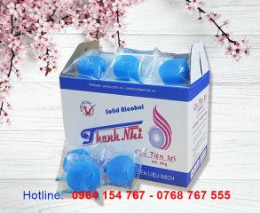 Cồn thạch đóng túi